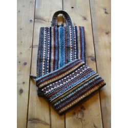 Custom Shoe Bag with Matching Cosmetic Pouch